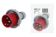 Вилка кабельная IP67 16А 3Р+РЕ 380В TDM Вилка кабельная IP67 16А 3Р+РЕ 380В TDM