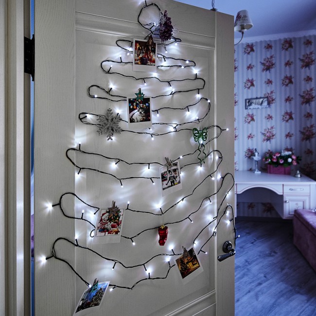 Гирлянда Твинкл Лайт 10 м, темно-зеленый ПВХ, 80 LED, цвет белый Гирлянда Твинкл Лайт 10 м, темно-зеленый ПВХ, 80 LED, цвет белый