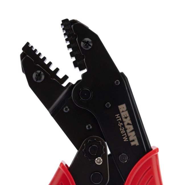 Кримпер для обжима двойных штыревых наконечников 2x(0.5-6.0) мм² (HT-5-26TW) REXANT