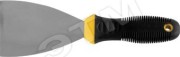 Шпатель, нерж.сталь, черно-желтая прорезин.ручка 4'' (100 мм) Шпатель, нерж.сталь, черно-желтая прорезин.ручка 4'' (100 мм)