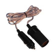 Удлинитель автоприкуривателя штекер-гнездо 1.5 м REXANT Удлинитель автоприкуривателя штекер-гнездо 1.5 м REXANT