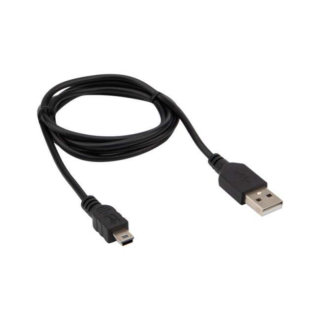 Кабель USB-mini USB/PVC/black/1m/REXANT