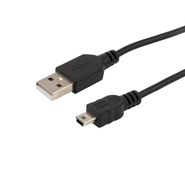 Кабель USB-mini USB/PVC/black/1m/REXANT