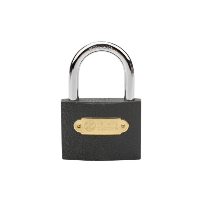 Замок навесной серия «Чугун» 75 мм ЧЕТЫРЕ СЕЗОНА