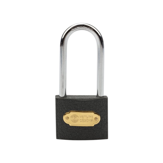 Замок навесной серия «Чугун» 50 мм длинная дужка ЧЕТЫРЕ СЕЗОНА