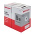 Кабель витая пара U/UTP, CAT 5e, PVC, 2PR, 24AWG, INDOOR, SOLID, серый, 305м REXANT