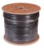 Кабель витая пара U/UTP, CAT 5, PE, 10PR, 24AWG, OUTDOOR, SOLID, черный, 305м, REXANT