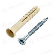 Дюбель-гвоздь 6х40 пот. манжета (нейлон) (уп.150шт) Tech-KREP 101330 Дюбель-гвоздь 6х40 пот. манжета (нейлон) (уп.150шт) Tech-KREP 101330