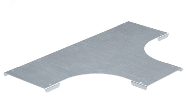 Крышка на Т-образный ответвитель 400, 1,5 мм, горячий цинк, в комплекте с крепежными элементами необходимыми для монтажа Крышка на Т-образный ответвитель 400, 1,5 мм, горячий цинк, в комплекте с крепежными элементами необходимыми для монтажа