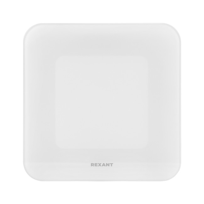 Весы напольные электронные, белые/стекло/до 180 кг REXANT