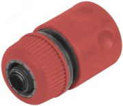 Соединитель пластиковый 3/4'', автостоп Соединитель пластиковый 3/4'', автостоп