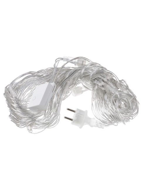 Гирлянда новогодняя "Сеть" 1,5х1,5 м, белый свет, 8 режимов, наружное использование, IP44, TDM Гирлянда новогодняя "Сеть" 1,5х1,5 м, белый свет, 8 режимов, наружное использование, IP44, TDM