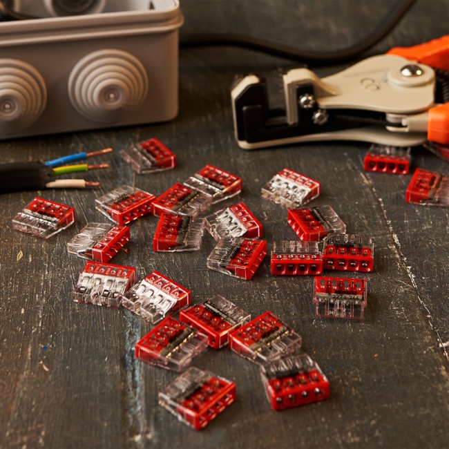 2273-244 Экcпресс-клемма с пастой, 4-проводная до 2,5 мм², (20 шт/уп) WAGO 2273-244 Экcпресс-клемма с пастой, 4-проводная до 2,5 мм², (20 шт/уп) WAGO