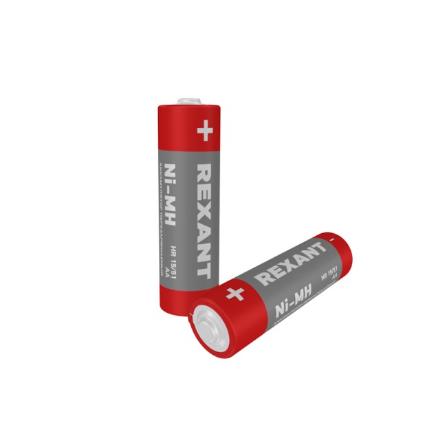 Аккумулятор Ni-MH AA/HR6, 1,2В, 1900мАч, 2 шт, блистер REXANT