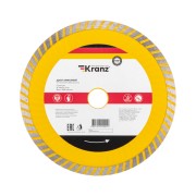 Диск алмазный отрезной Turbo волна 180x22,2x2,2x10мм KRANZ Диск алмазный отрезной Turbo волна 180x22,2x2,2x10мм KRANZ