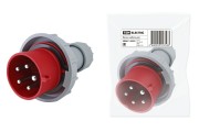 Вилка кабельная IP67 16А 3Р+РЕ+N 380В TDM Вилка кабельная IP67 16А 3Р+РЕ+N 380В TDM