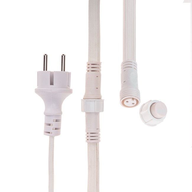 Набор Белт-Лайт 10 м, белый каучук, 30 ламп, цвет Синий, IP65, соединяется Набор Белт-Лайт 10 м, белый каучук, 30 ламп, цвет Синий, IP65, соединяется