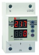 Реле напряжения и тока с дисплеем MRVA 63A EKF PROxima Реле напряжения и тока с дисплеем MRVA 63A EKF PROxima