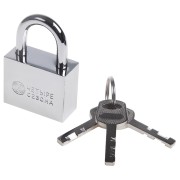 Замок навесной серия «Сталь» 40 мм ЧЕТЫРЕ СЕЗОНА Замок навесной серия «Сталь» 40 мм ЧЕТЫРЕ СЕЗОНА