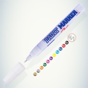 Маркер-краска MunHwa белая, 4мм, нитро-основа