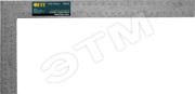 Угольник столярный цельно-металлический рифленая шкала 400 x 600 мм