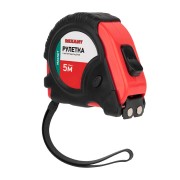 Рулетка измерительная Профи прорезиненный корпус, магнитная, 5м х 19мм