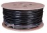 Кабель витая пара F/UTP, CAT 5, PE, 25PR, 24AWG, OUTDOOR, SOLID, черный, 305м, REXANT