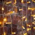 Гирлянда Светодиодный Дождь 2х3м, 600 LED ТЕПЛЫЙ БЕЛЫЙ, прозрачный ПВХ, IP65, постоянное свечение, 230В соединяется NEON-NIGHT (нужен шнур питания 303-500-1)