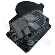 Розетка настенная с заглушкой c заземлением каучук 16А 250В IP44(еврослот) Розетка настенная с заглушкой c заземлением каучук 16А 250В IP44(еврослот)