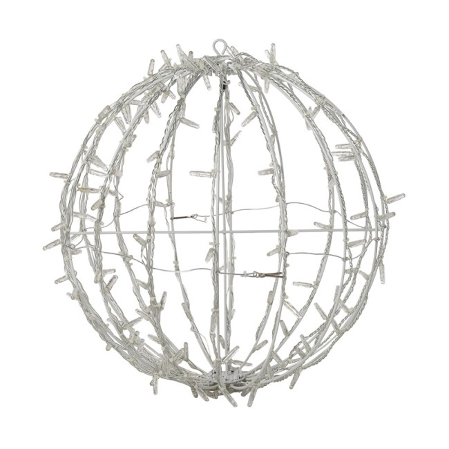 Шар светодиодный 230V, диаметр 30 см, 120 светодиодов, эффект мерцания, цвет белый NEON-NIGHT Шар светодиодный 230V, диаметр 30 см, 120 светодиодов, эффект мерцания, цвет белый NEON-NIGHT