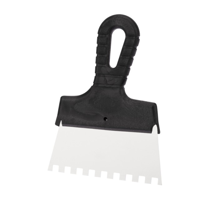 Шпатель фасадный REXANT 150 мм зуб 8х8 нержавеющая сталь, пластмассовая ручка