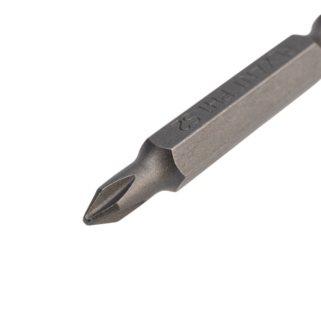 Бита PH 1x50 мм для шуруповерта сталь S2 5 шт. (лента) Kranz Бита PH 1x50 мм для шуруповерта сталь S2 5 шт. (лента) Kranz