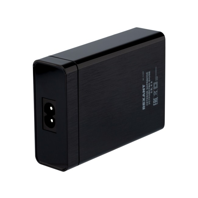 Сетевое зарядное устройство REXANT 6хUSB, 1000mA, черное Сетевое зарядное устройство REXANT 6хUSB, 1000mA, черное