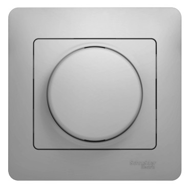 GLOSSA Диммер поворотный в сборе 300Вт алюминий GLOSSA Диммер поворотный в сборе 300Вт алюминий