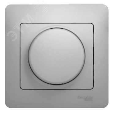 GLOSSA Диммер поворотный в сборе 300Вт алюминий GLOSSA Диммер поворотный в сборе 300Вт алюминий