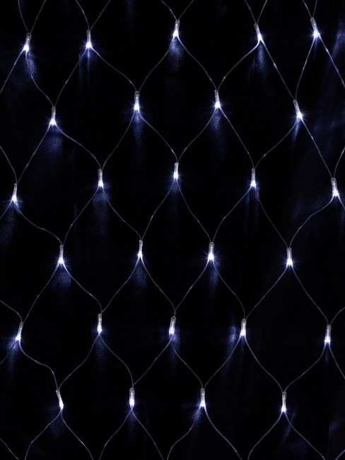 Гирлянда новогодняя "Сеть" 1,5х2,5 м, белый свет,  8 режимов, наружное использование, IP44, TDM