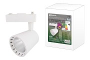 Светильник трековый однофазный LED TRL-01-015-NW 15 Вт, 24°, 4000 К, 80 Ra, белый, TDM Светильник трековый однофазный LED TRL-01-015-NW 15 Вт, 24°, 4000 К, 80 Ra, белый, TDM