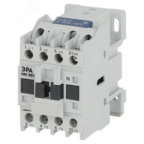 Контактор КМИ-10911 9А 230В/АС3 1НЗ ЭРА PRO