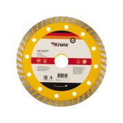 Диск алмазный отрезной Turbo 150x22,2x2,4x10мм KRANZ Диск алмазный отрезной Turbo 150x22,2x2,4x10мм KRANZ
