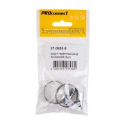 Хомут червячный 20-32-0,7 мм, (упак. 2 шт) PROconnect Хомут червячный 20-32-0,7 мм, (упак. 2 шт) PROconnect