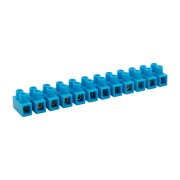 Клеммная винтовая колодка KВ-10 4-10, ток 10 A, полипропилен синий REXANT (10 шт./уп.) Клеммная винтовая колодка KВ-10 4-10, ток 10 A, полипропилен синий REXANT (10 шт./уп.)