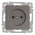 Розетка 1-м СП Accent 6-201-09 16А IP20 250В 2P титан Intro Б0063673 Розетка 1-м СП Accent 6-201-09 16А IP20 250В 2P титан Intro Б0063673