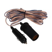 Удлинитель автоприкуривателя штекер-гнездо 5 м REXANT Удлинитель автоприкуривателя штекер-гнездо 5 м REXANT