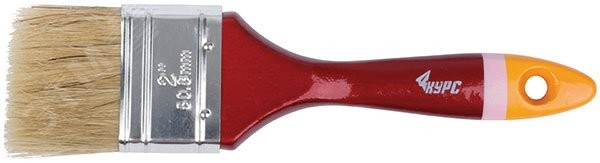 Кисть флейцевая ''Мастер'', натур. щетина, деревянная ручка 1.5'' (38 мм)