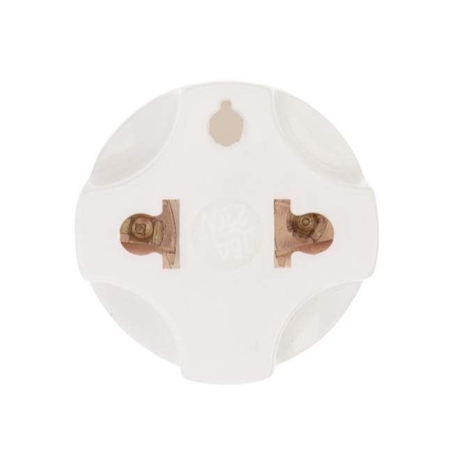 Адаптер сетевой (переходник) с Евро А/F на вилку С1 CEE 7/2 "Питер" 10А б/з белый PROconnect (пакет БОПП 1 шт/уп.) Адаптер сетевой (переходник) с Евро А/F на вилку С1 CEE 7/2 "Питер" 10А б/з белый PROconnect (пакет БОПП 1 шт/уп.)