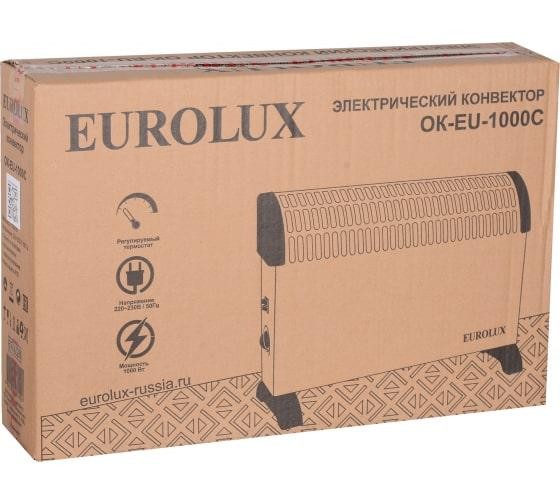 Конвектор ОК-EU-1000C EUROLUX 67/4/28 Конвектор ОК-EU-1000C EUROLUX 67/4/28