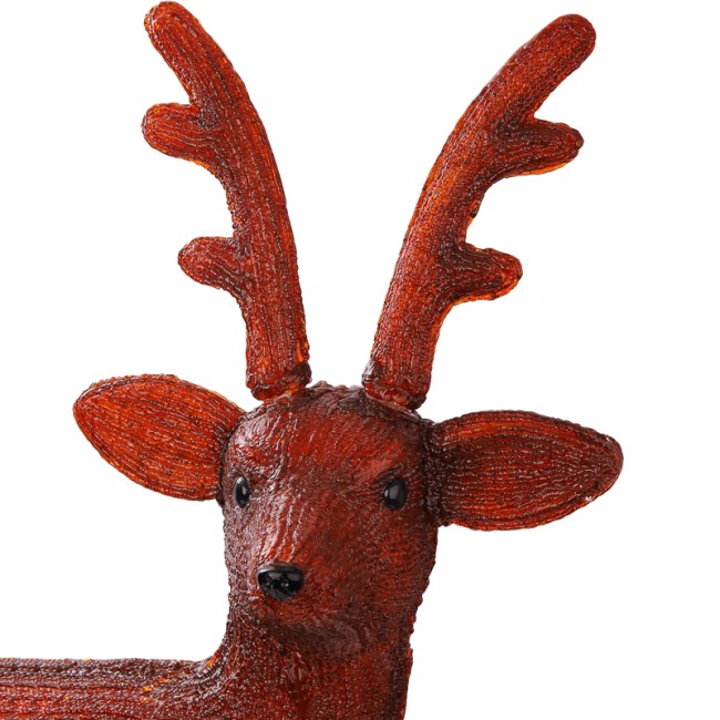 Акриловая светодиодная фигура Бурый олень 100 см, 380 светодиодов, IP 65, понижающий трансформатор в комплекте, NEON-NIGHT Акриловая светодиодная фигура Бурый олень 100 см, 380 светодиодов, IP 65, понижающий трансформатор в комплекте, NEON-NIGHT