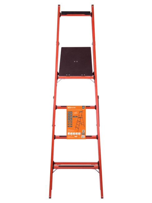 Стремянка диэлектрическая СД-1.5, 4 ступени, высота площадки 1,5 м, до 50 кВ, "ЭкспертЭлектрик" TDM