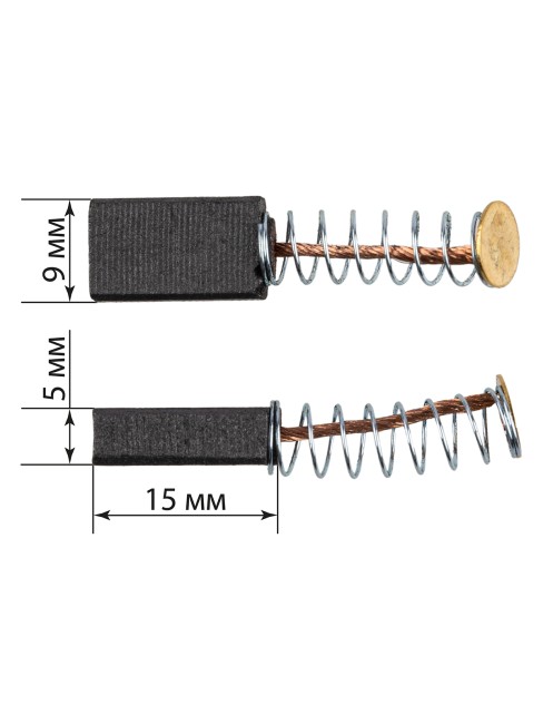 Щетки графитовые ЩГ-10860101 для дрели ударной ДУ-550, 2 шт. в комплекте, TDM Щетки графитовые ЩГ-10860101 для дрели ударной ДУ-550, 2 шт. в комплекте, TDM