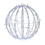 Шар светодиодный 230V, диаметр 50 см, 200 светодиодов, эффект мерцания, цвет белый NEON-NIGHT Шар светодиодный 230V, диаметр 50 см, 200 светодиодов, эффект мерцания, цвет белый NEON-NIGHT